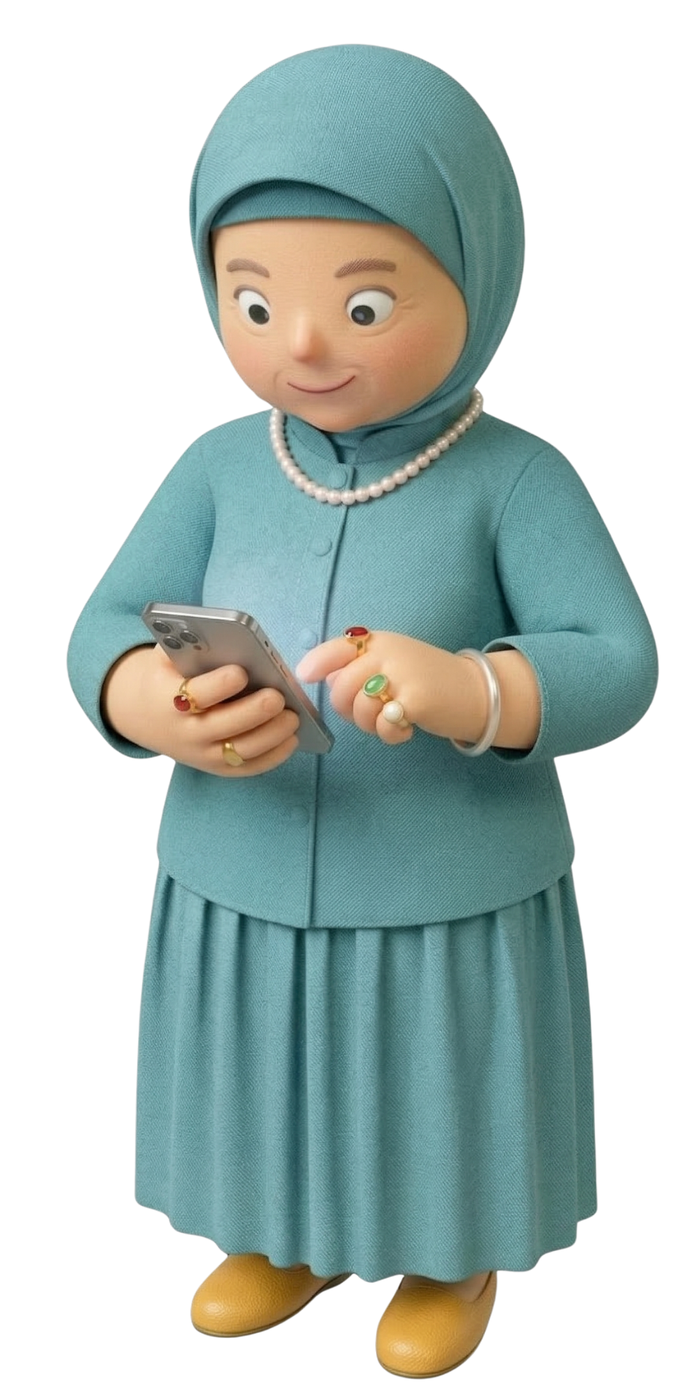 Bu Atin chatting