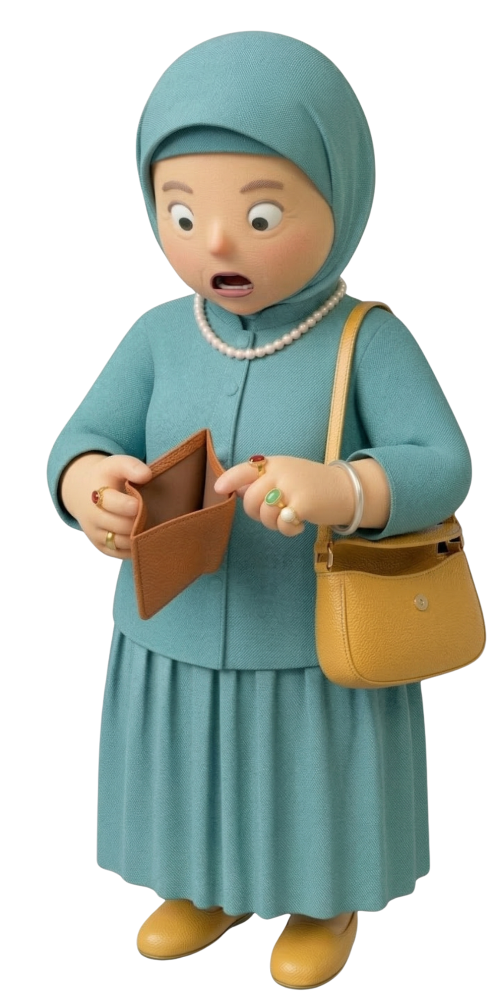Bu Atin shocked
